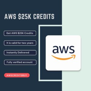 Buy AWS Account With 25K Credits