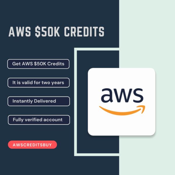 Buy AWS Account With 50K Credits